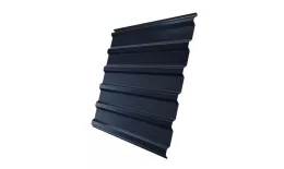 Профнастил Grand Line С20 R GreenCoat Pural Matt 0,5 мм RAL 7024 Мокрый асфальт купить в санкт-петербурге