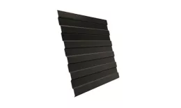 Профнастил Grand Line С8 A GreenCoat Pural 0,5 мм RAL 8019 Темно-коричневый купить в санкт-петербурге