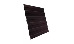 Профнастил Grand Line С8 A GreenCoat Pural Matt 0,5 мм RAL 8017 Шоколад купить в санкт-петербурге