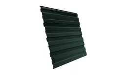 Профнастил Grand Line С10 A GreenCoat Pural Matt 0,5 мм RAL 6020 Хромовая зелень купить в санкт-петербурге