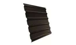Профнастил Grand Line С20 A GreenCoat Pural 0,5 мм RAL 8019 Темно-коричневый купить в санкт-петербурге