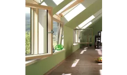 FAKRO BDL P2 - BDR P2 (карнизное окно) 78*75 см. купить в санкт-петербурге