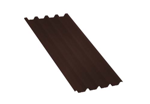 Профнастил Н60 B Полиэстер 0,65 мм RAL 8017 Шоколад купить в санкт-петербурге