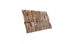 Металлический сайдинг Grand Line Корабельная доска Print Elite 0,45 мм Камень песчаник купить в санкт-петербурге