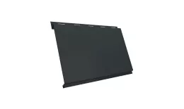 Металлический сайдинг Grand Line Вертикаль classic GreenCoat Pural Matt RAL 7016 Антрацитово-серый купить в санкт-петербурге