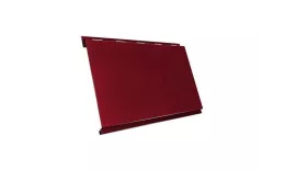 Металлический сайдинг Grand Line Вертикаль classic Velur 0,5 мм RAL 3005 Красное вино купить в санкт-петербурге