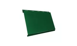Металлический сайдинг Grand Line Вертикаль classic Velur 0,5 мм RAL 6005 Зеленый мох купить в санкт-петербурге