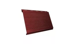 Металлический сайдинг Grand Line Вертикаль Gofr GreenCoat Pural RAL 3009 Оксидно-красный купить в санкт-петербурге