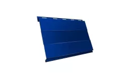 Металлический сайдинг Grand Line Вертикаль Prof Satin 0,5 мм RAL 5005 Сигнальный синий купить в санкт-петербурге