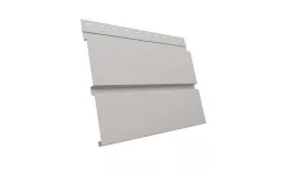 Металлический сайдинг Grand Line Квадро Брус GreenCoat Pural Matt RR 21 Светло-серый купить в санкт-петербурге