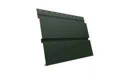 Металлический сайдинг Grand Line Квадро Брус GreenCoat Pural RAL 6020 Хромовая зелень купить в санкт-петербурге