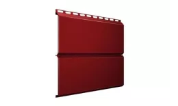 Металлический сайдинг Grand Line ЭкоБрус Satin 0,5 мм RAL 3011 Коричнево-красный купить в санкт-петербурге