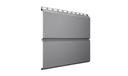Металлический сайдинг Grand Line ЭкоБрус Satin 0,5 мм RAL 7004 Сигнальный серый купить в санкт-петербурге