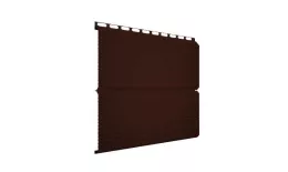 Металлический сайдинг Grand Line ЭкоБрус Gofr GreenCoat Pural Matt RAL 3009 Оксидно-красный купить в санкт-петербурге