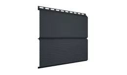 Металлический сайдинг Grand Line ЭкоБрус Gofr Satin 0,5 мм RAL 7016 Антрацитово-серый купить в санкт-петербурге