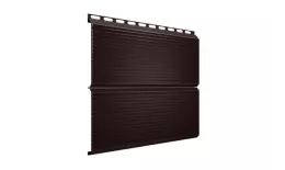 Металлический сайдинг Grand Line ЭкоБрус Gofr Satin Matt 0,5 мм RAL 8017 Шоколад купить в санкт-петербурге