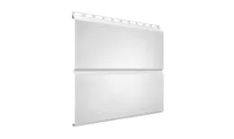 Металлический сайдинг Grand Line ЭкоБрус Gofr Drap 0,45 мм RAL 9003 Сигнальный белый купить в санкт-петербурге