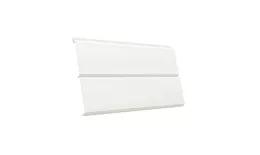 Металлический сайдинг Grand Line ЭкоБрус 3D PE 0,45 мм RAL 9003 Сигнальный белый купить в санкт-петербурге