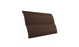 Металлический сайдинг Grand Line Блок-хаус New Print Elite Шоколадное дерево купить в санкт-петербурге