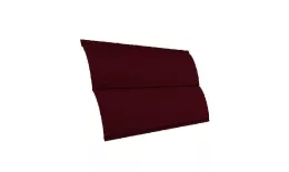 Металлический сайдинг Grand Line Блок-хаус New Satin 0,5 мм RAL 3005 Красное вино купить в санкт-петербурге