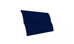 Металлический сайдинг Grand Line Блок-хаус New Satin 0,5 мм RAL 5005 Сигнальный синий купить в санкт-петербурге