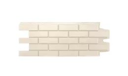 Фасадные панели GRAND LINE Коллекция Клинкерный Кирпич Стандарт Молочный купить в санкт-петербурге