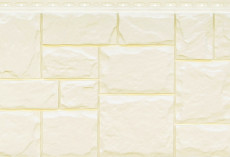 Фасадные панели GRAND LINE Коллекция Крупный Камень Стандарт Молочный FP_GLN03_1