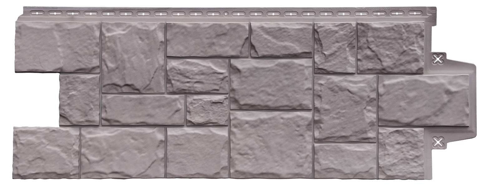 Фасадные панели GRAND LINE Коллекция Крупный Камень Элит Какао купить в санкт-петербурге