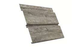 Софит металл с перфорацией Grand Line Квадро брус Print Elite 0,45 мм Nordic Wood купить в санкт-петербурге