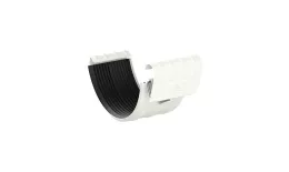 Соединитель желоба Металл Профиль Престиж D150х100 RAL 9010 Белый купить в санкт-петербурге