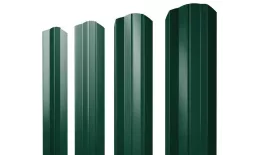 Штакетник Grand Line М-образный А фигурный 0,5 Velur RAL 6005 Зеленый мох купить в санкт-петербурге