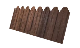 Профнастил C10 B для забора фигурный Grand Line Print-double Premium РФ 0,45 мм Antique Wood Античный Дуб купить в санкт-петербурге