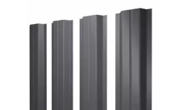 Штакетник Grand Line П -образный А 0,5 Satin RAL 7004 Сигнальный серый купить в санкт-петербурге