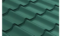 Металлочерепица GL 0.5 Classic GreenCoat Pural RAL 6020 хромовая зелень купить в санкт-петербурге