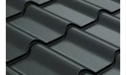 Металлочерепица Grand Line Kamea 0,5 Satin Matt RAL 7016 антрацитово-серый купить в санкт-петербурге
