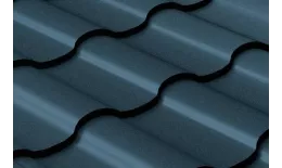Металлочерепица GL Kredo 0.5 GreenCoat Pural RR 23 темно-серый купить в санкт-петербурге