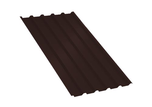 Профнастил МП35 B PURMAN 0,5 мм RAL 8017 Шоколад купить в санкт-петербурге