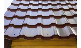 Металлочерепица GL Kvinta Plus 3D 0,5 GreenCoat Pural Matt RAL 3009 оксидно-красный купить в санкт-петербурге
