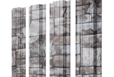 Штакетник Grand Line Прямоугольный 0,45 Print Elite Fine Stone Камень купить в санкт-петербурге