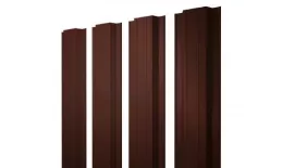 Штакетник Grand Line Прямоугольный 0,45 Print-double Premium РФ Antique Wood Античный дуб купить в санкт-петербурге