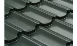 Металлочерепица GL Kvinta Plus 0,5 GreenCoat Pural Matt RAL 6020 хромовая зелень купить в санкт-петербурге