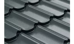 Металлочерепица GL Kvinta Plus 0,5 GreenCoat Pural Matt RAL 7016 антрацитово-серый купить в санкт-петербурге