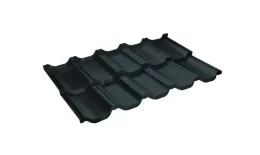Металлочерепица GL Kvinta Uno 0,5 GreenCoat Pural Matt RR 2Н3 темно-серый купить в санкт-петербурге