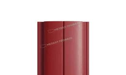 Штакетник Металл Профиль ELLIPSE-Т (Прямой) PURMAN 0,5 мм RAL 3011 Коричнево-красный купить в санкт-петербурге