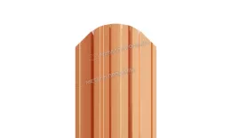 Штакетник Металл Профиль TRAPEZE-O (Закругленный) AGNETA 0,5 мм Copper Медь купить в санкт-петербурге