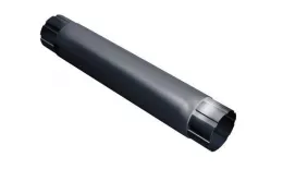 Труба круглая соединительная GL Granite 150/100 мм 1м RAL 7024 Мокрый асфальт купить в санкт-петербурге