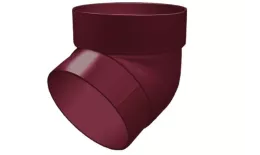 Колено трубы 67° ПВХ Grand Line Стандарт Бордо купить в санкт-петербурге