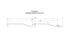 Металлический сайдинг Grand Line Корабельная доска XL Print Elite Milky Wood 0,45 мм купить в санкт-петербурге