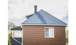Металлический сайдинг Grand Line ЭкоБрус Gofr Print Elite Milky Wood 0,45 мм купить в санкт-петербурге