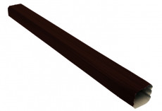Труба прямоугольная Grand Line Vortex 1м RR 32 Темно-коричневый (полиэстер) GrandLine-metvod_3